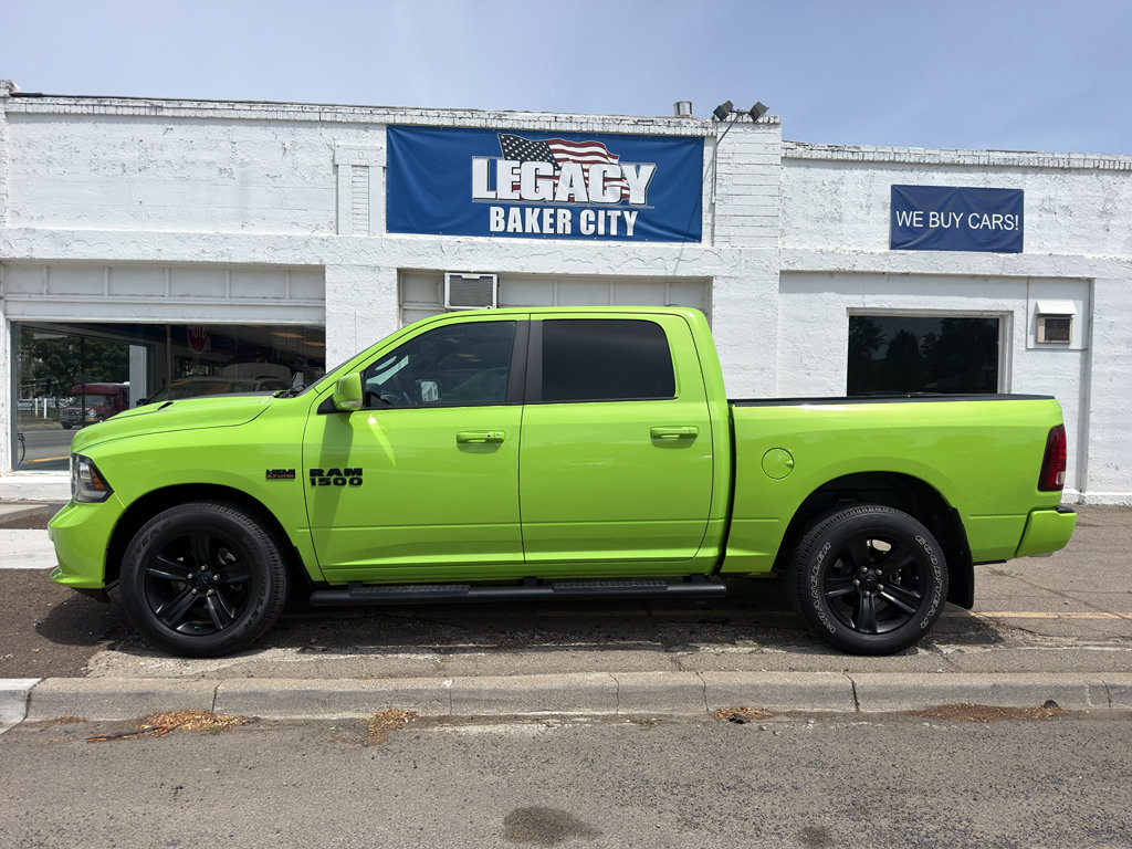 Used 2017 RAM 1500 Sport w/ Sublime Green Sport Package AWD/4WD image 4