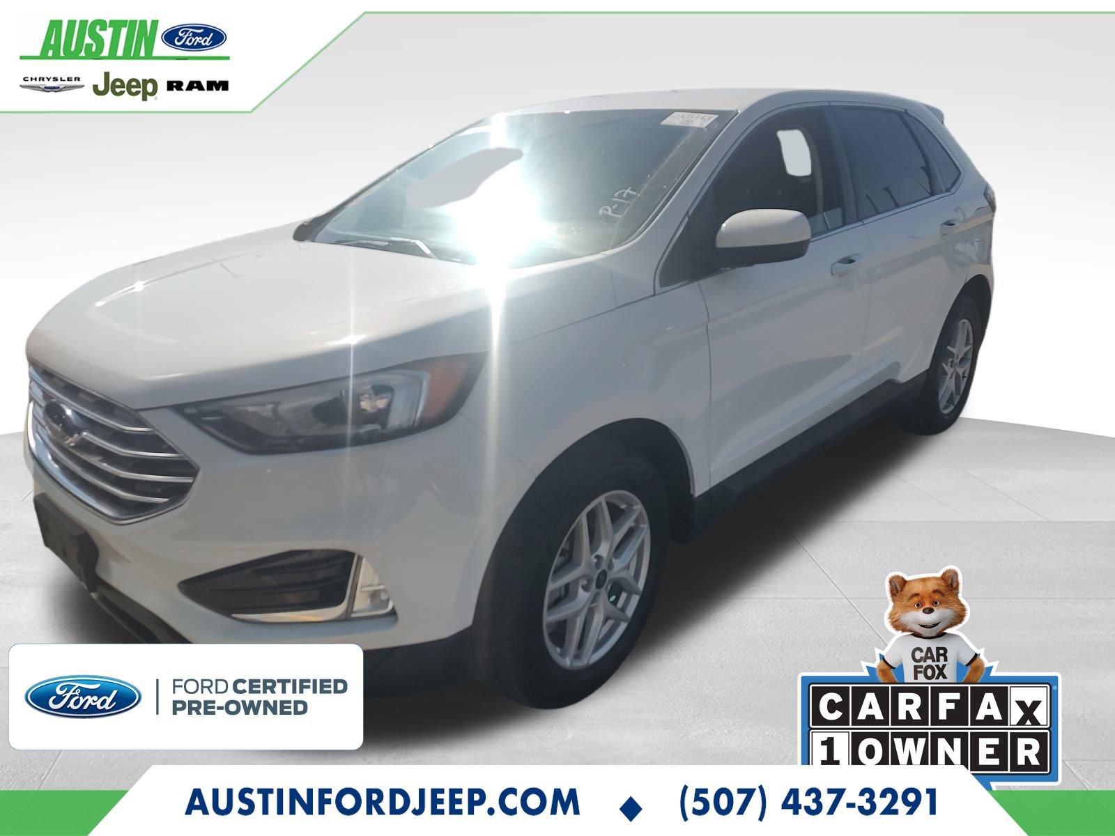 Certified 2021 Ford Edge SEL
