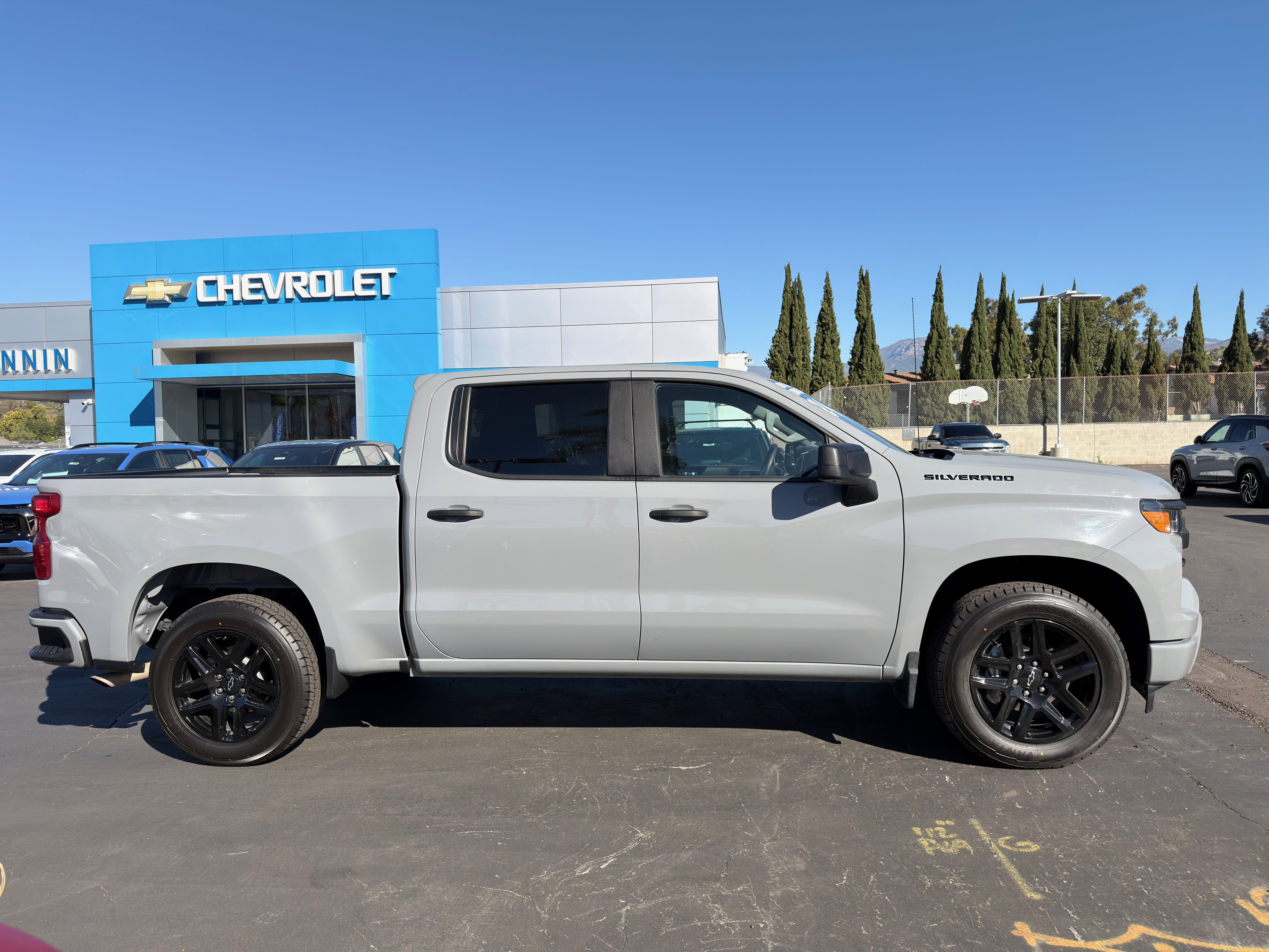 Used 2024 Chevrolet Silverado 1500 Custom w/ LPO, Dark Essentials Package image 9