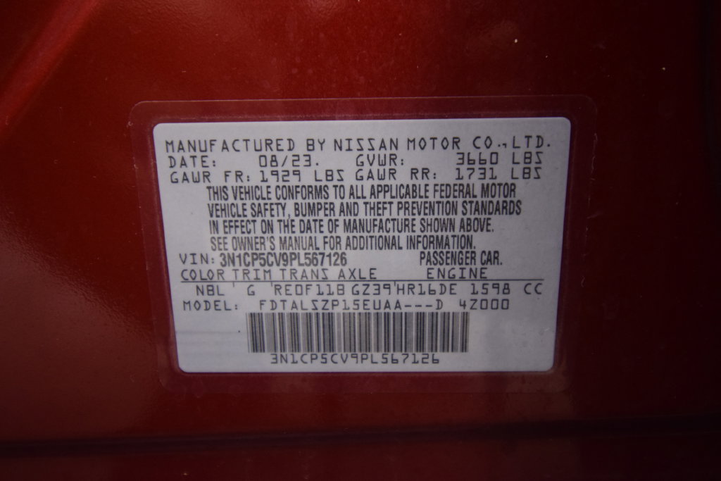Used 2023 Nissan Kicks SV FWD image 22