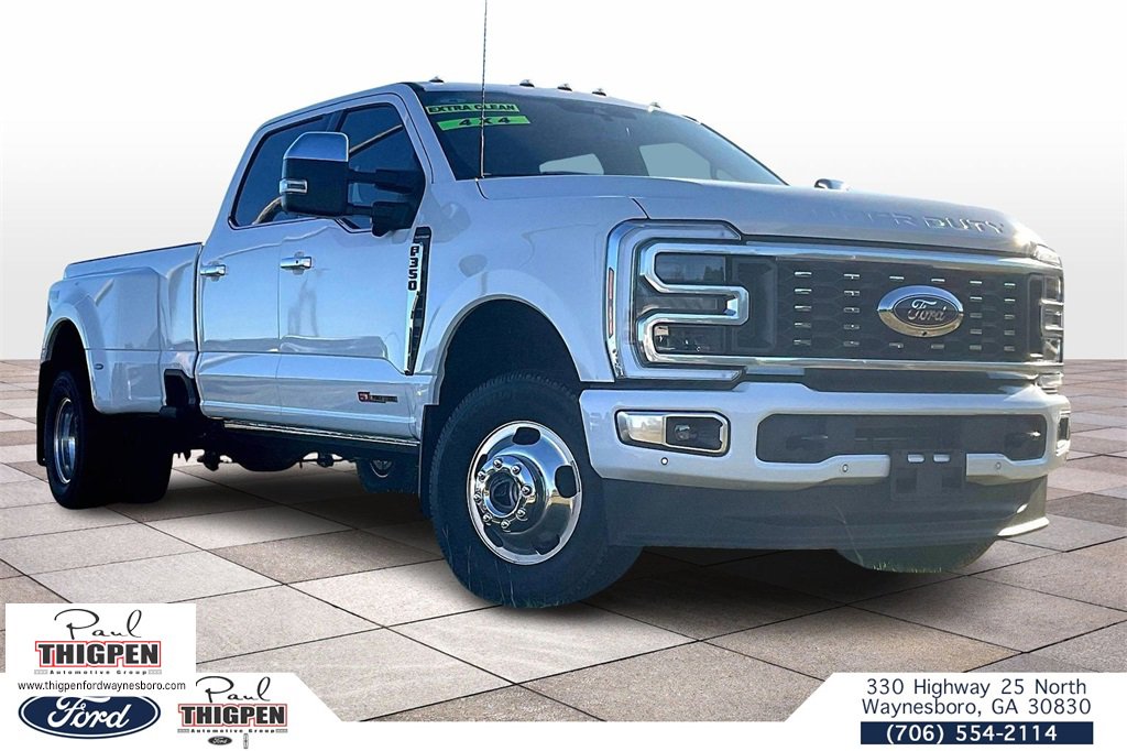 New 2025 Ford F350 Platinum w/ Platinum Plus Package