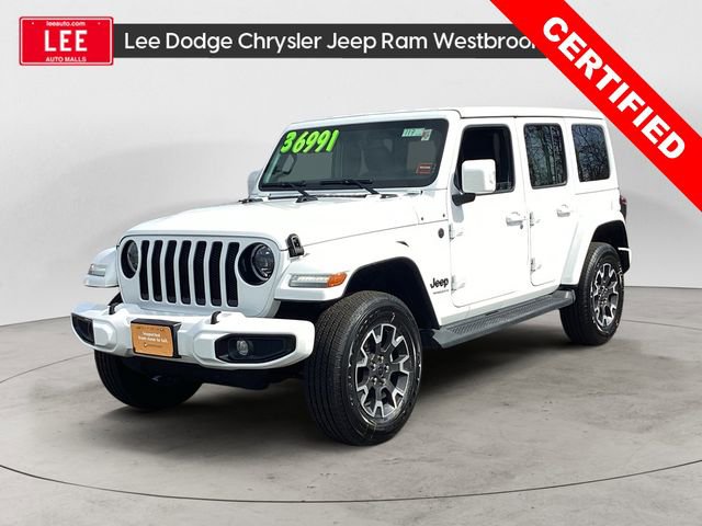 Certified 2023 Jeep Wrangler Unlimited Sahara AWD/4WD image 1