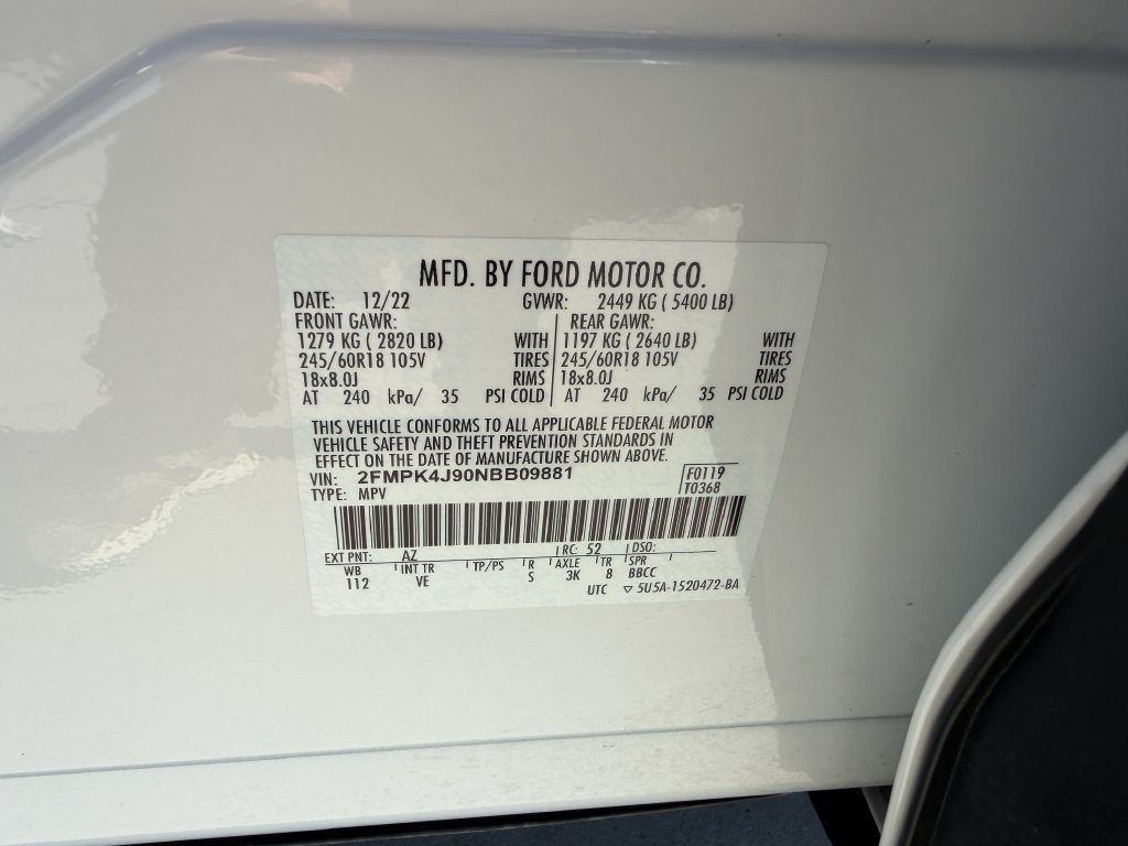 Used 2022 Ford Edge SEL w/ Convenience Package AWD/4WD image 30