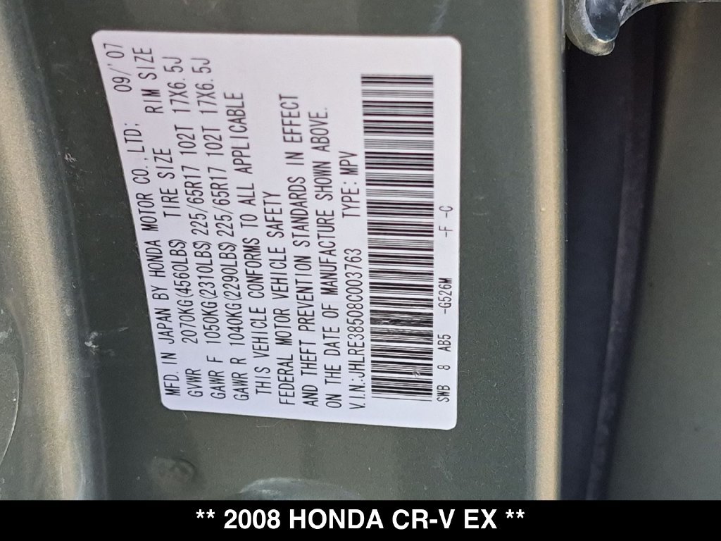 Used 2008 Honda CR-V EX image 34