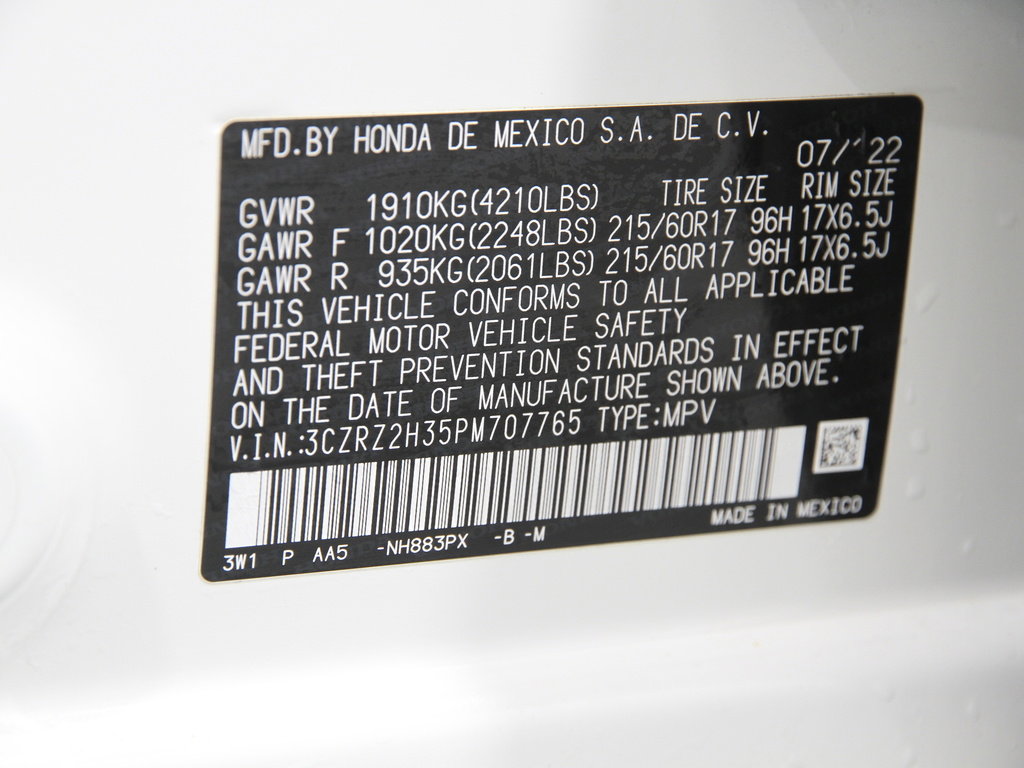 Used 2023 Honda HR-V LX image 22