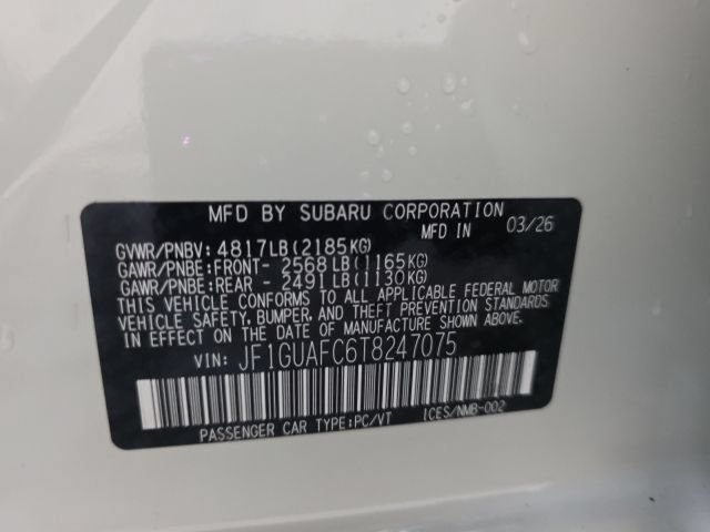 New 2026 Subaru Impreza 2.0i Sport AWD/4WD image 39