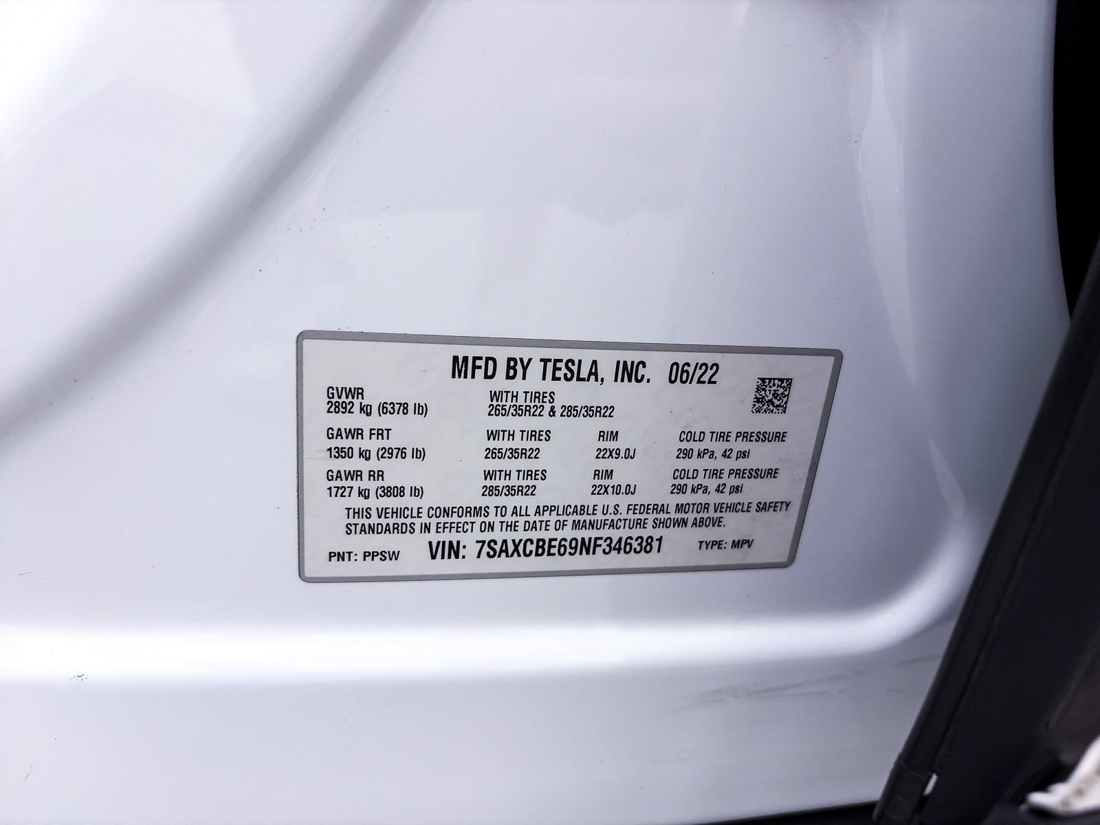 Used 2022 Tesla Model X Plaid AWD/4WD image 35