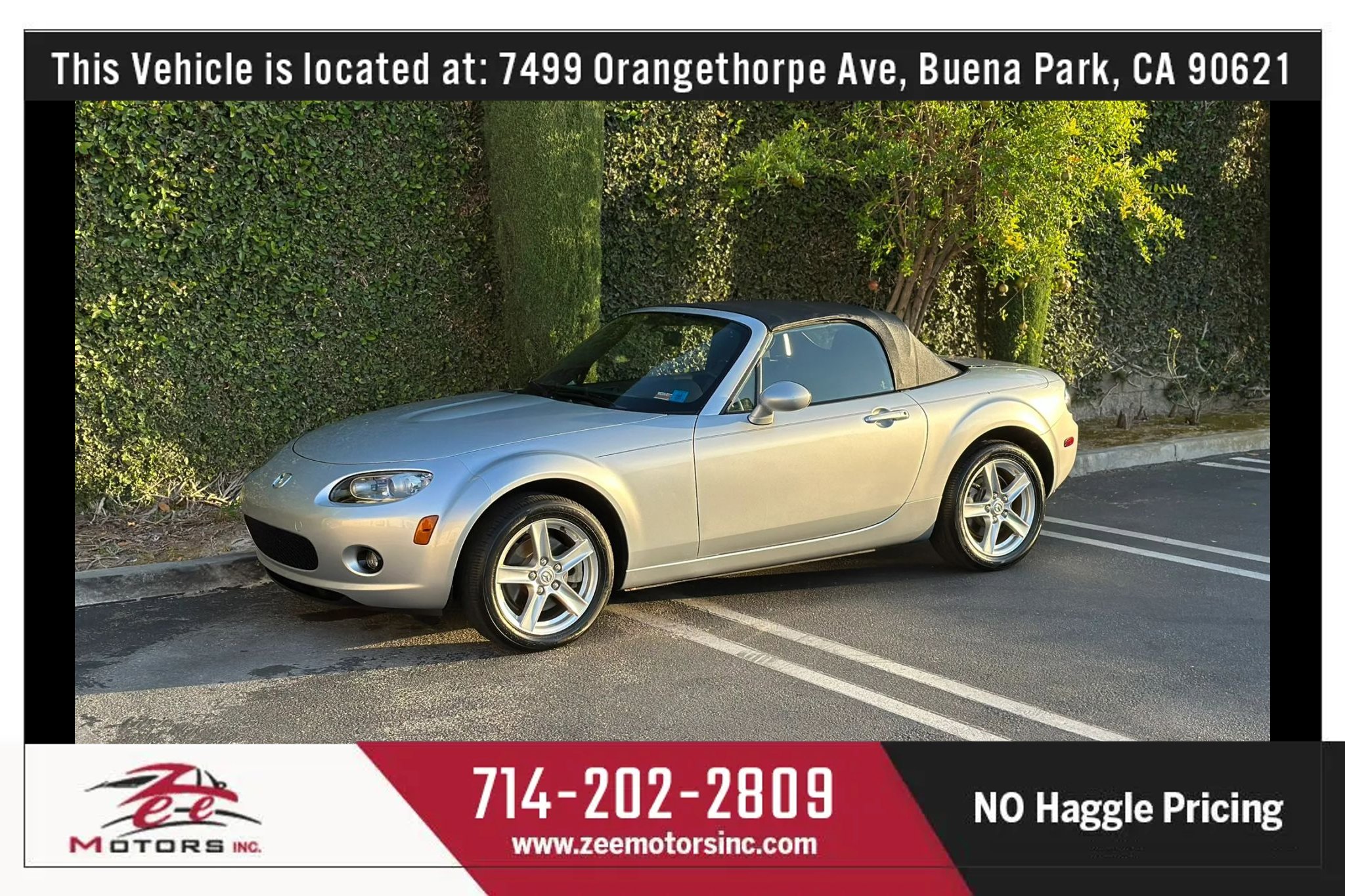 Used 2007 MAZDA MX-5 Miata Sport RWD image 9