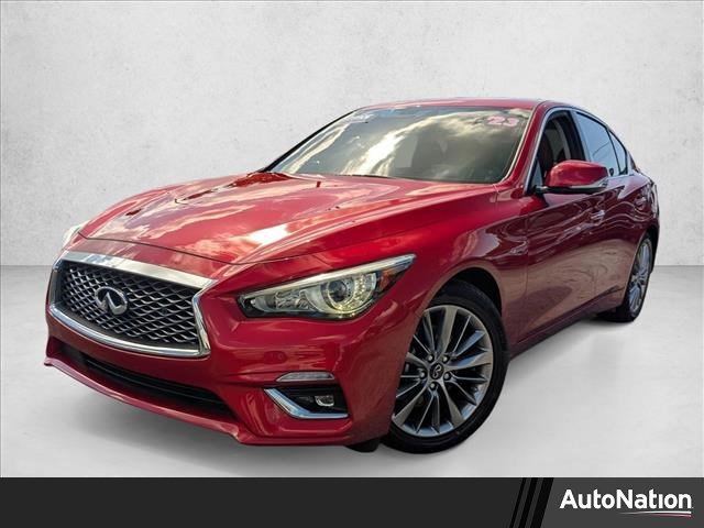 Used 2023 INFINITI Q50 Luxe w/ Cargo Package