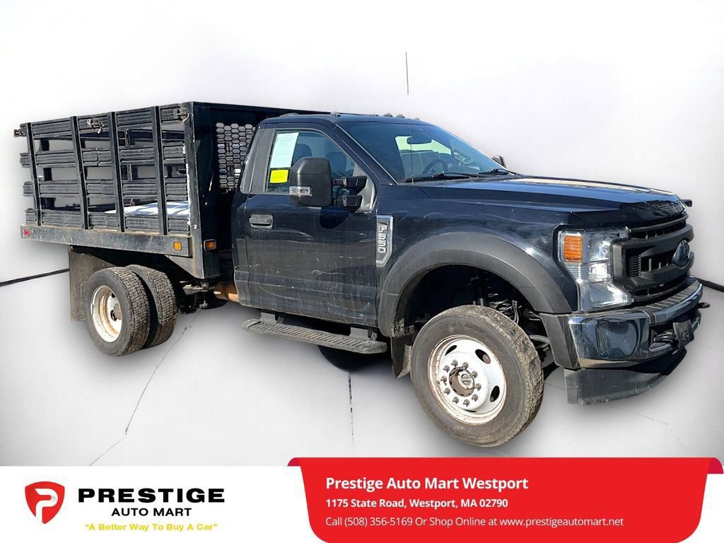 Used 2020 Ford F550 4x4 Regular Cab Super Duty w/ Power Equipment Group image 1