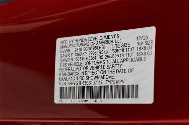 New 2025 Honda Pilot TrailSport image 26