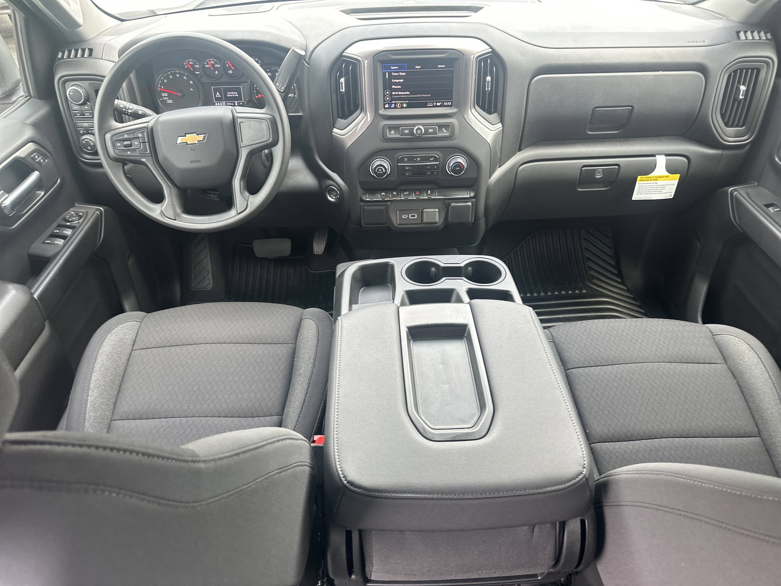 Used 2026 Chevrolet Silverado 1500 Custom w/ Turbomax Blackout Package AWD/4WD image 22
