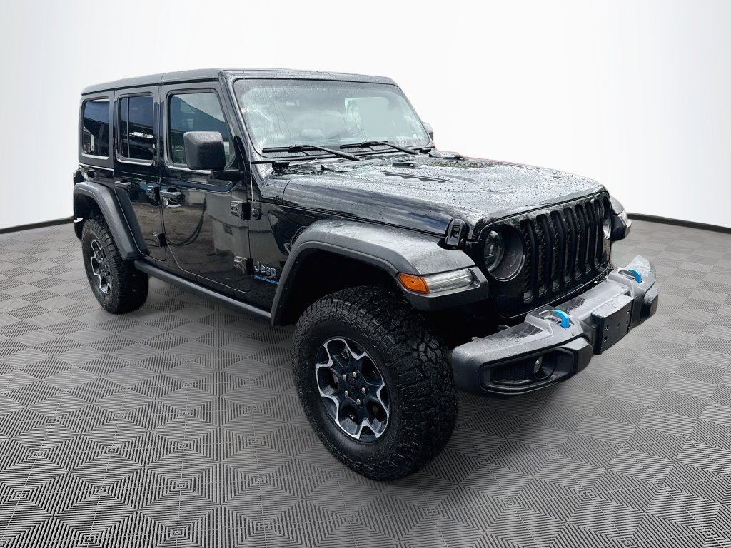 Certified 2023 Jeep Wrangler Unlimited Rubicon 4xe w/ Cold Weather Group AWD/4WD image 4