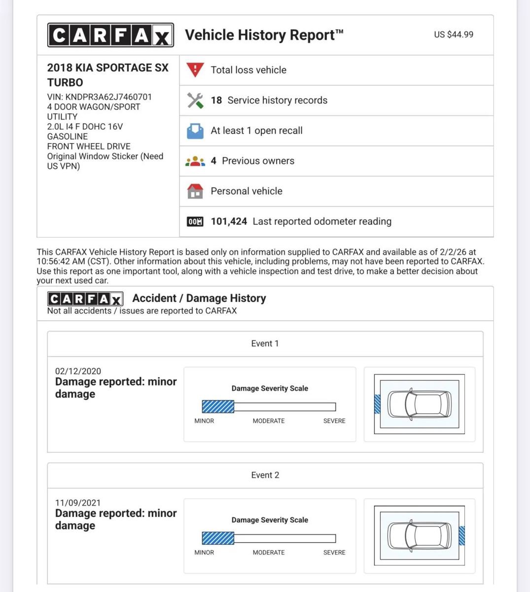 Used 2018 Kia Sportage SX image 62