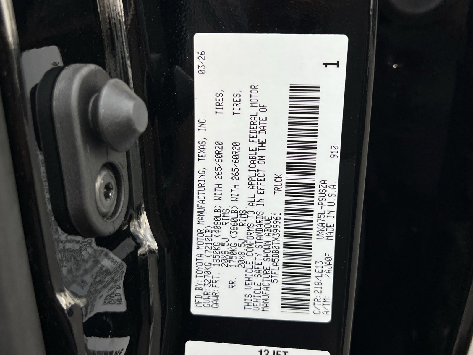 New 2026 Toyota Tundra SR5 image 25