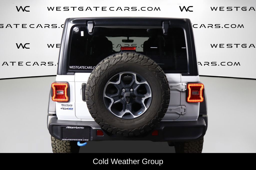 Used 2023 Jeep Wrangler Unlimited Rubicon 4xe w/ Cold Weather Group AWD/4WD image 4