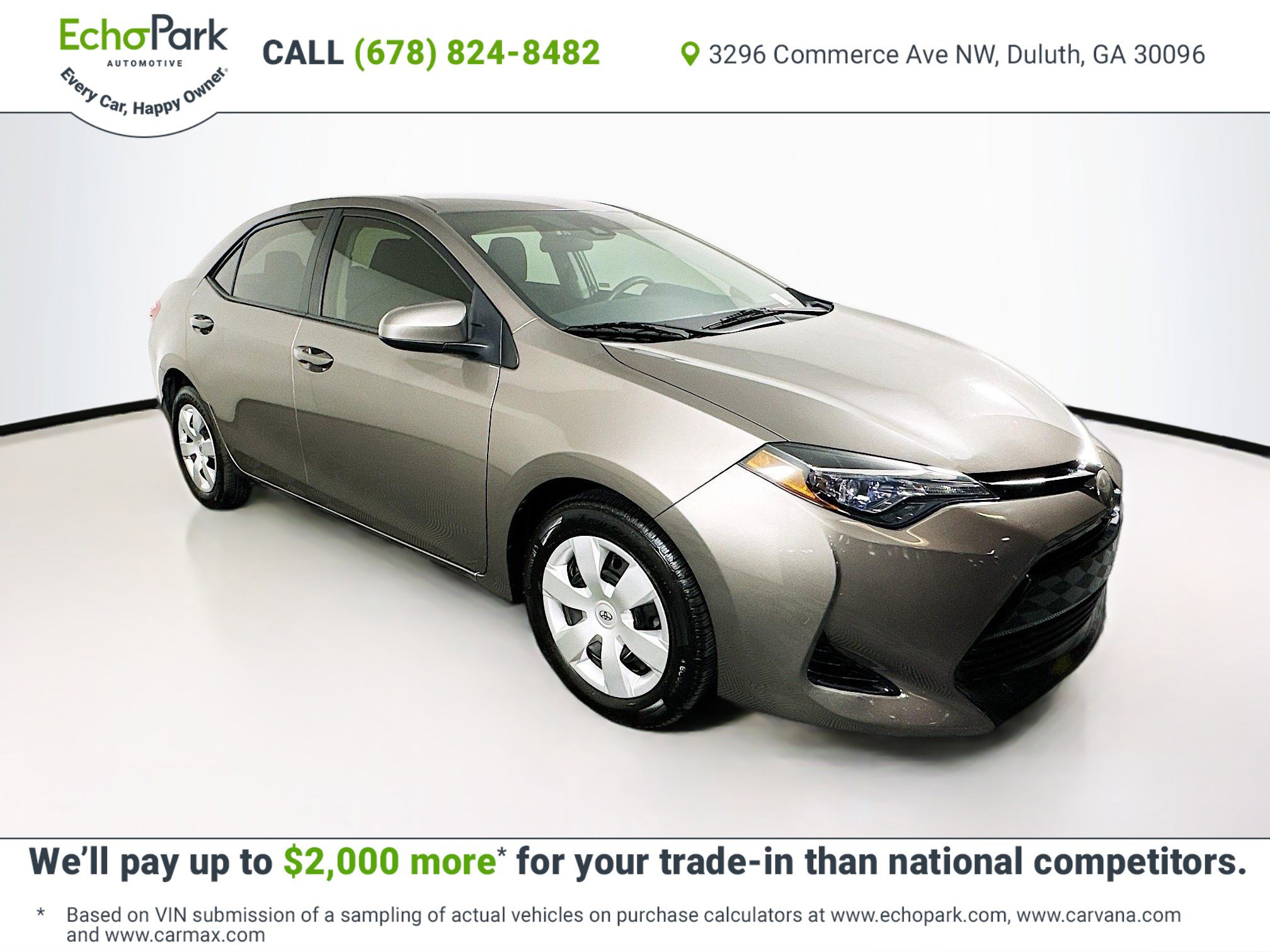 Used 2018 Toyota Corolla L