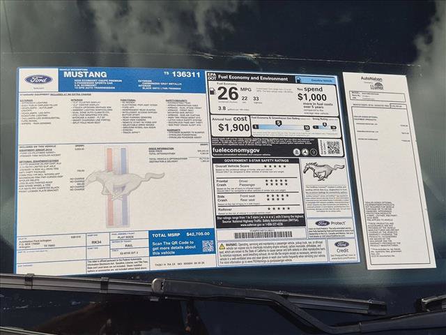 New 2026 Ford Mustang Premium RWD image 17