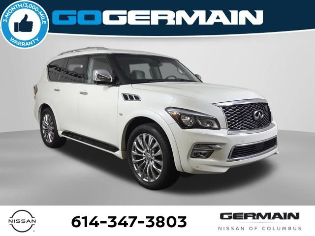 Used 2017 INFINITI QX80 4WD w/ Deluxe Technology Package image 3