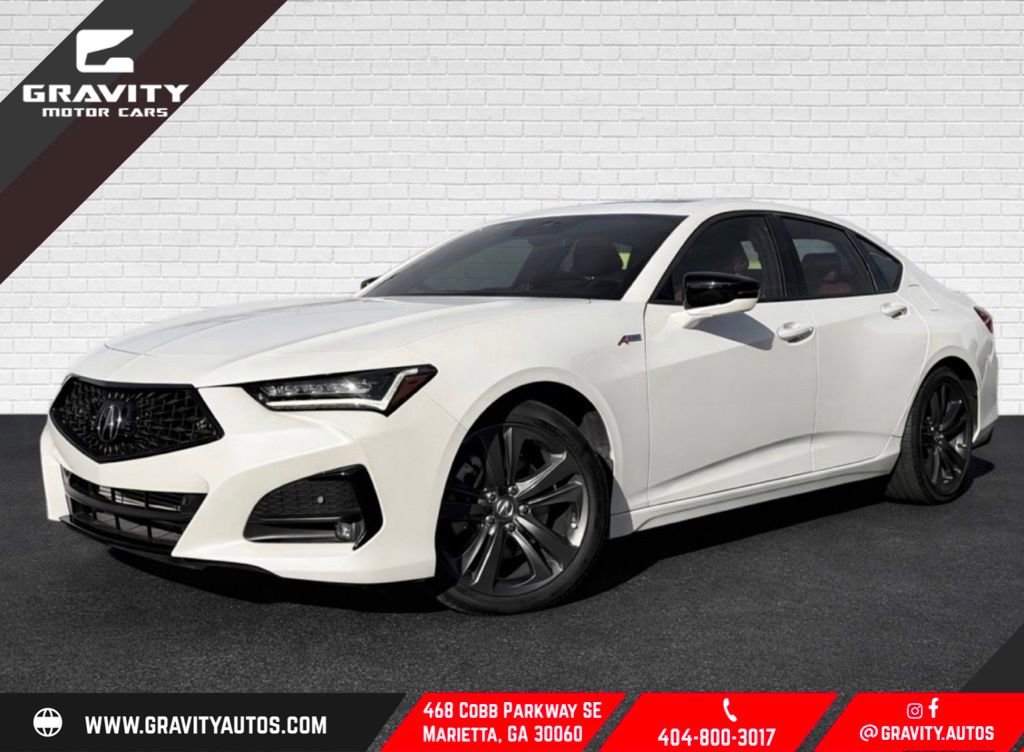 Used 2022 Acura TLX SH-AWD w/ A-SPEC Pkg image 1