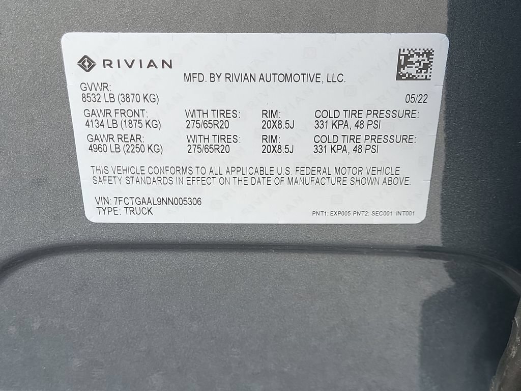 Used 2022 Rivian R1T Launch Edition AWD/4WD image 35