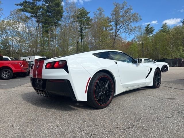 Used 2019 Chevrolet Corvette Stingray Coupe w/ Carbon Flash Badge Package RWD image 3