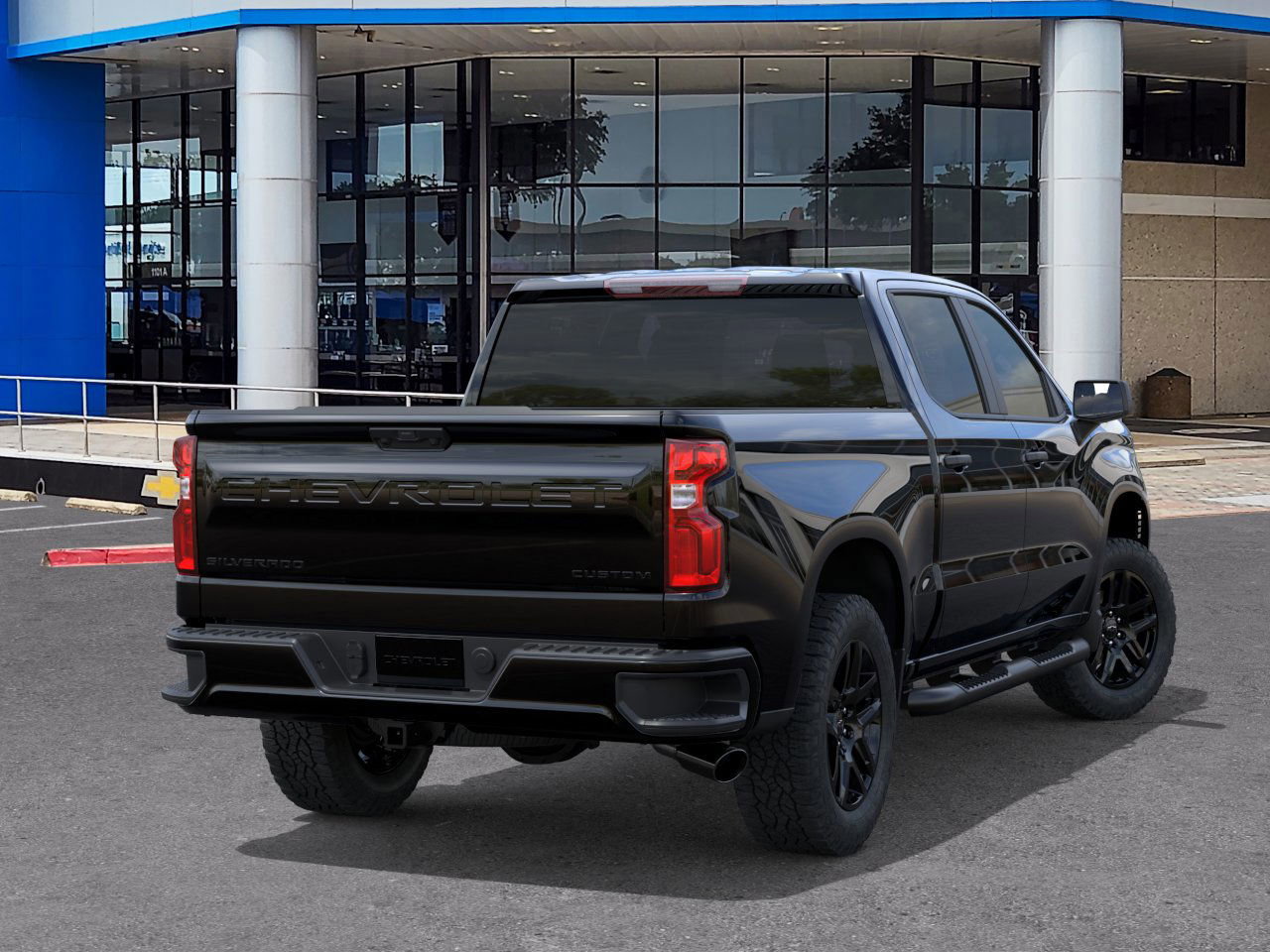 New 2026 Chevrolet Silverado 1500 Custom w/ Turbomax Blackout Package image 4