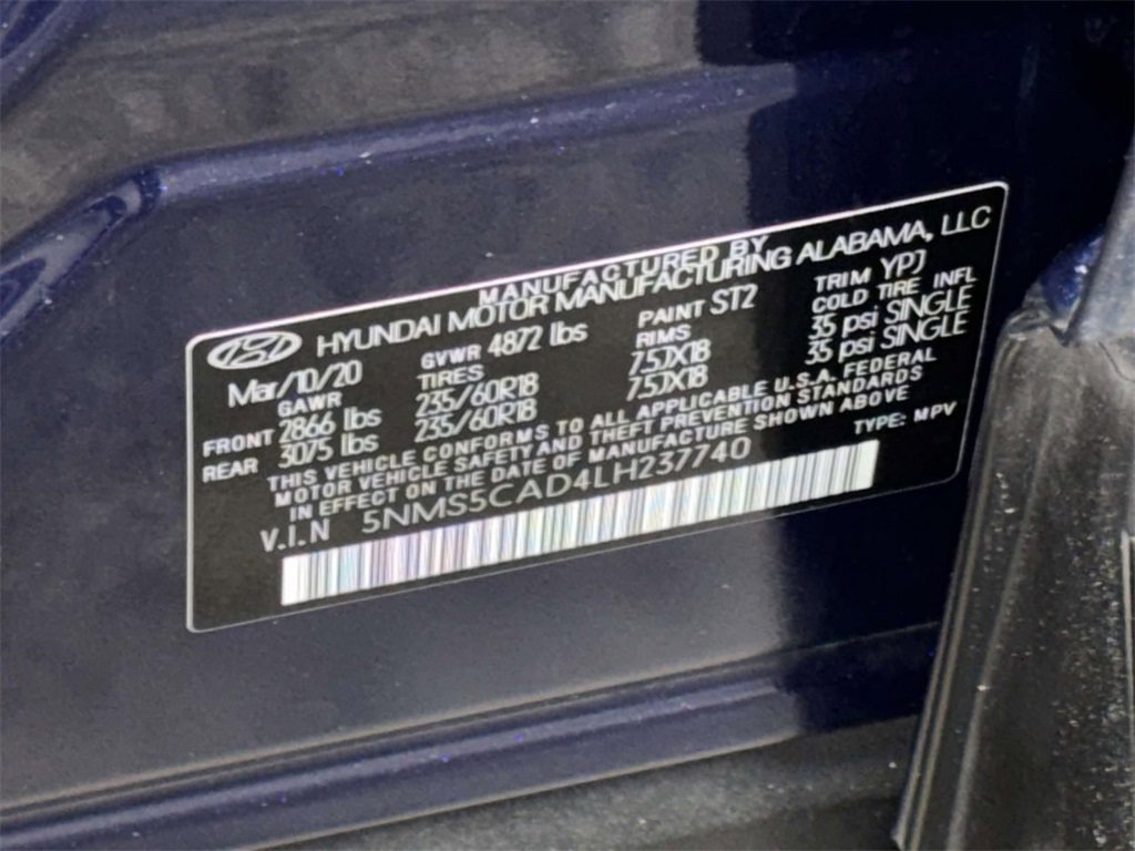 Used 2020 Hyundai Santa Fe Limited image 35