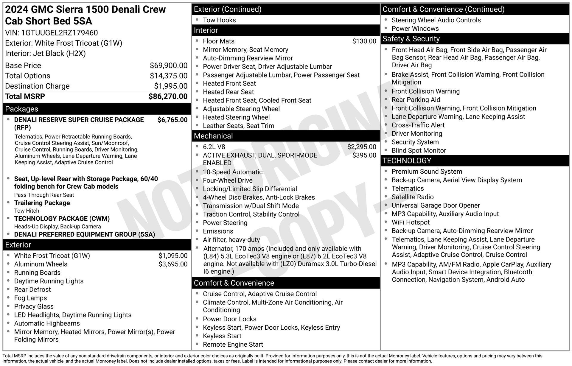 Used 2024 GMC Sierra 1500 Denali AWD/4WD image 36