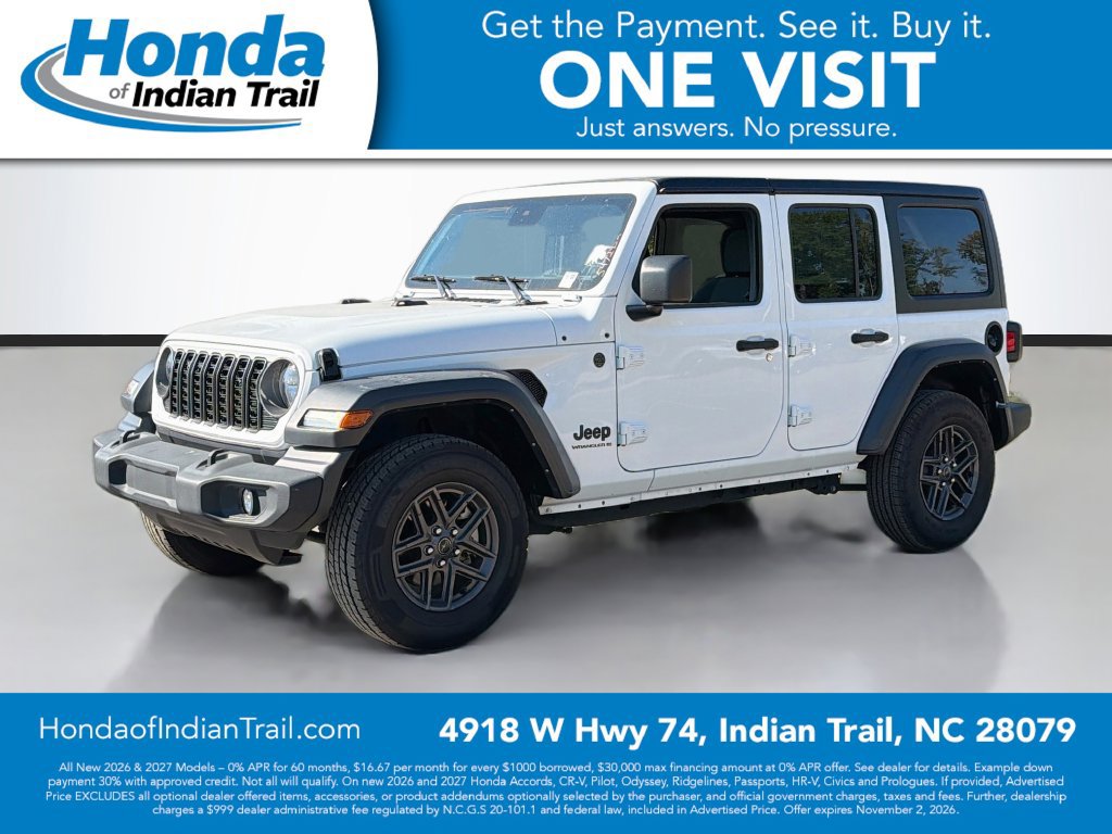 Used 2024 Jeep Wrangler Unlimited Sport AWD/4WD image 2