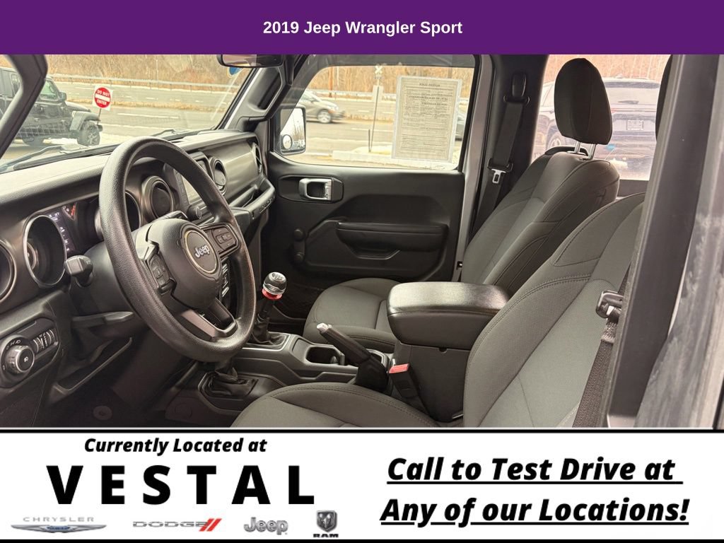 Used 2019 Jeep Wrangler Sport AWD/4WD image 13
