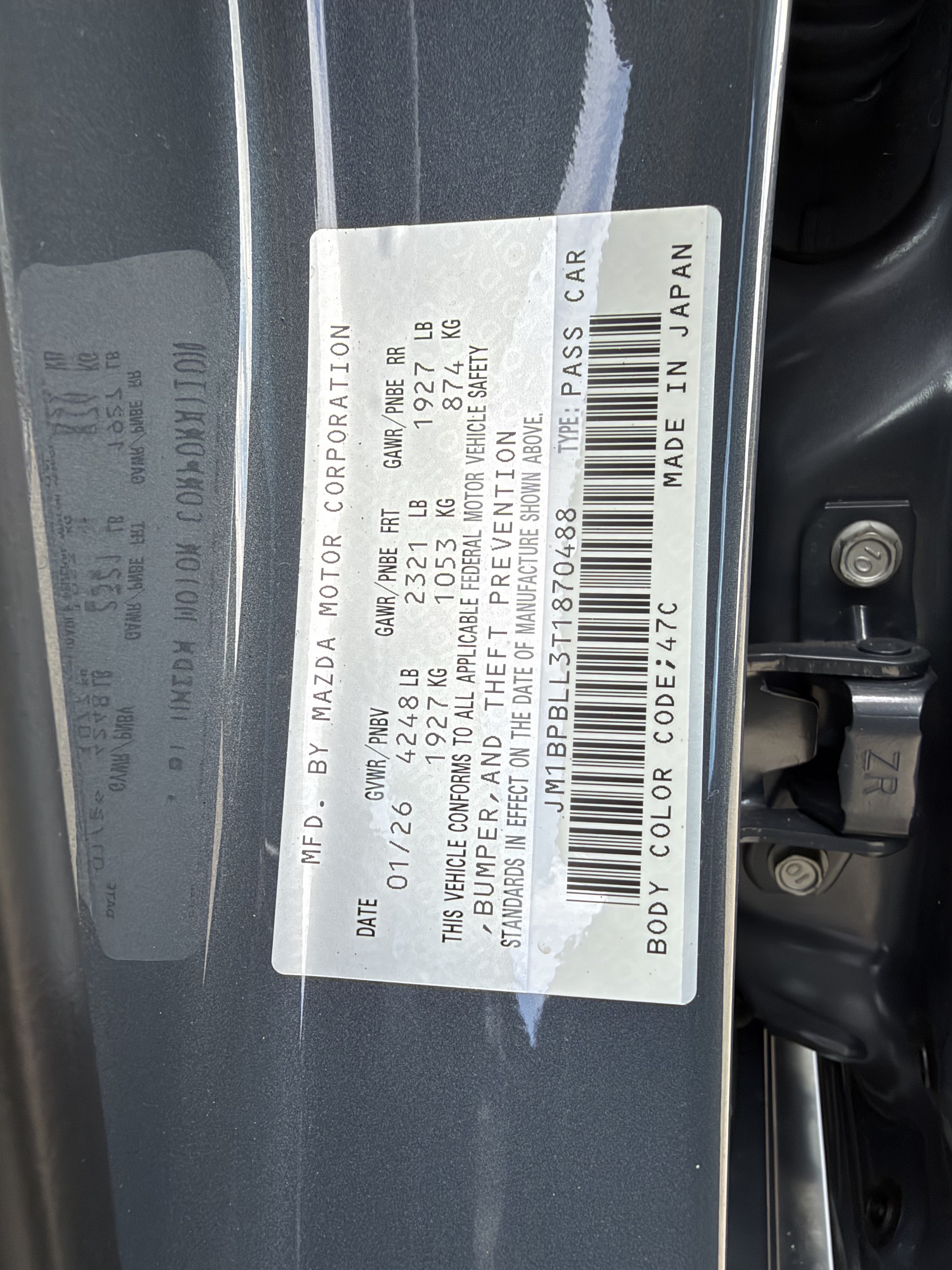 New 2026 MAZDA MAZDA3 Carbon AWD/4WD image 28
