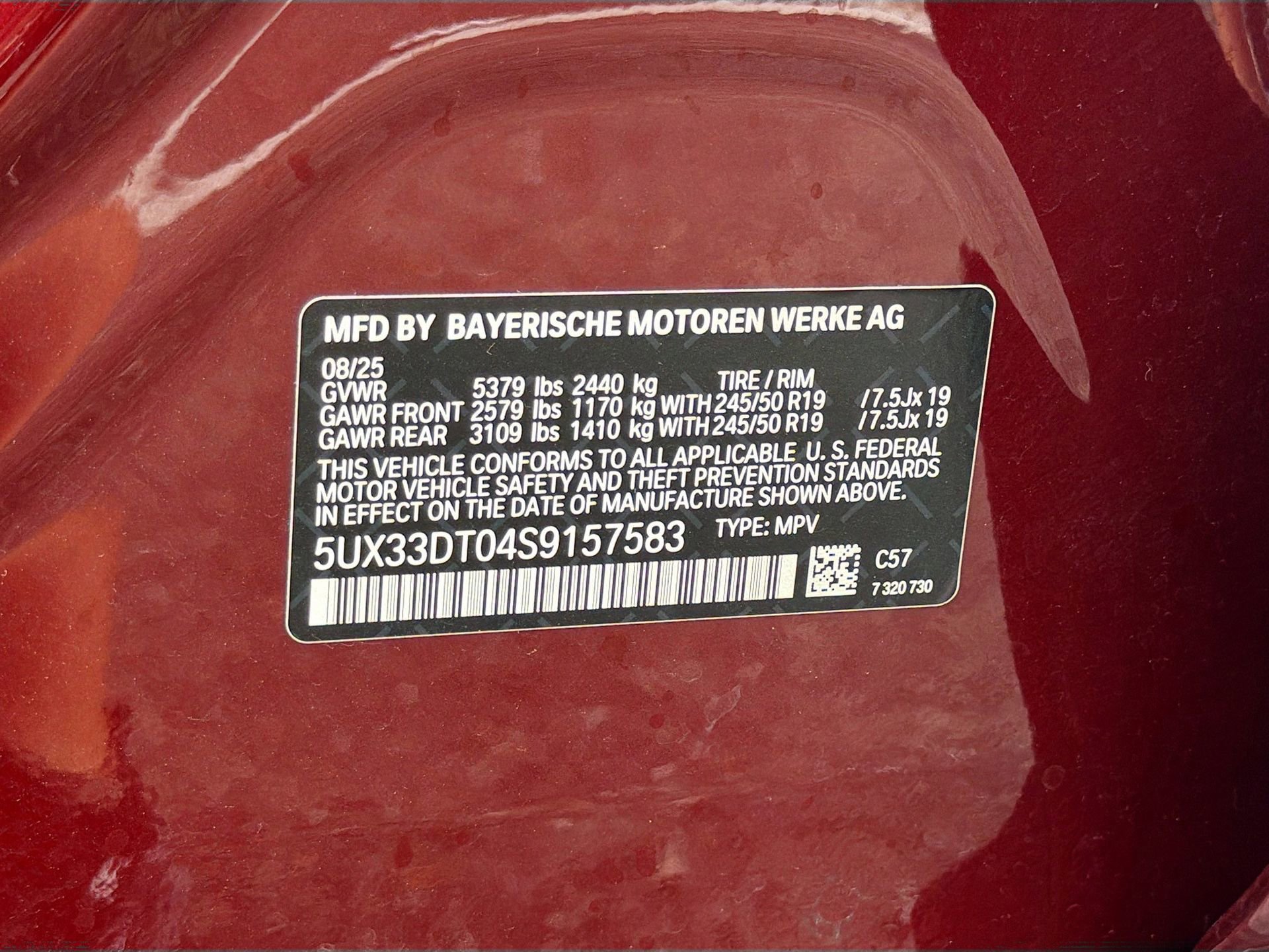 Certified 2025 BMW X4 xDrive30i w/ Premium Package image 45