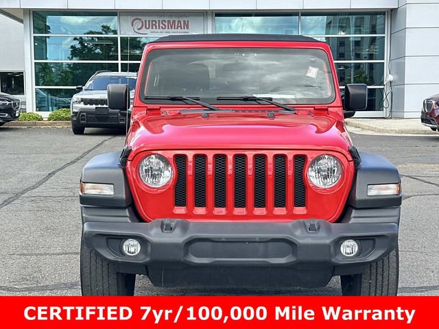 Certified 2022 Jeep Wrangler Unlimited Sport AWD/4WD image 7