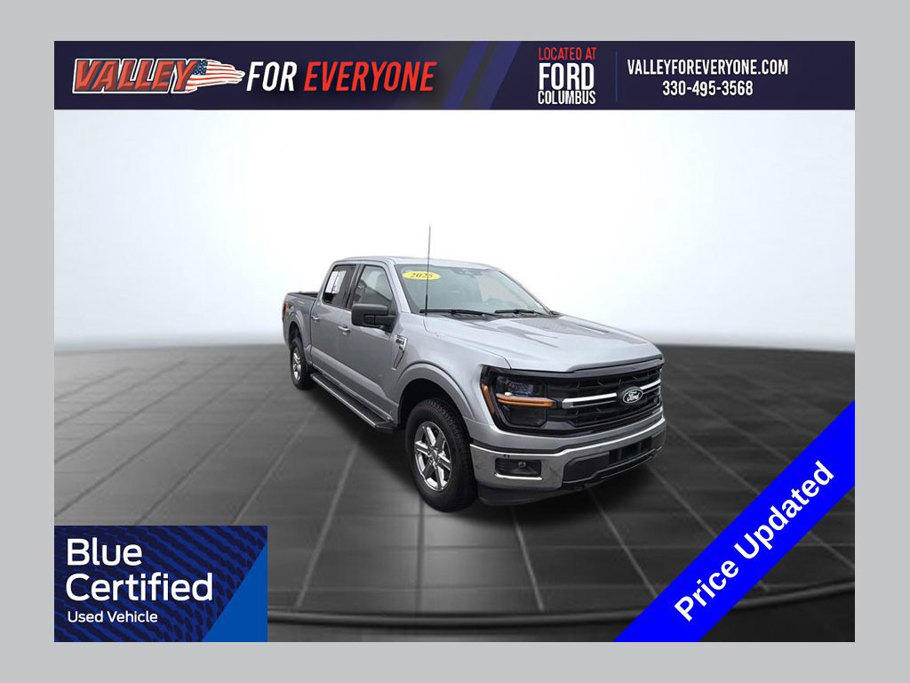 Certified 2025 Ford F150 XLT w/ Equipment Group 301A Standard