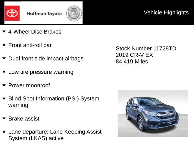 Used 2019 Honda CR-V EX image 20