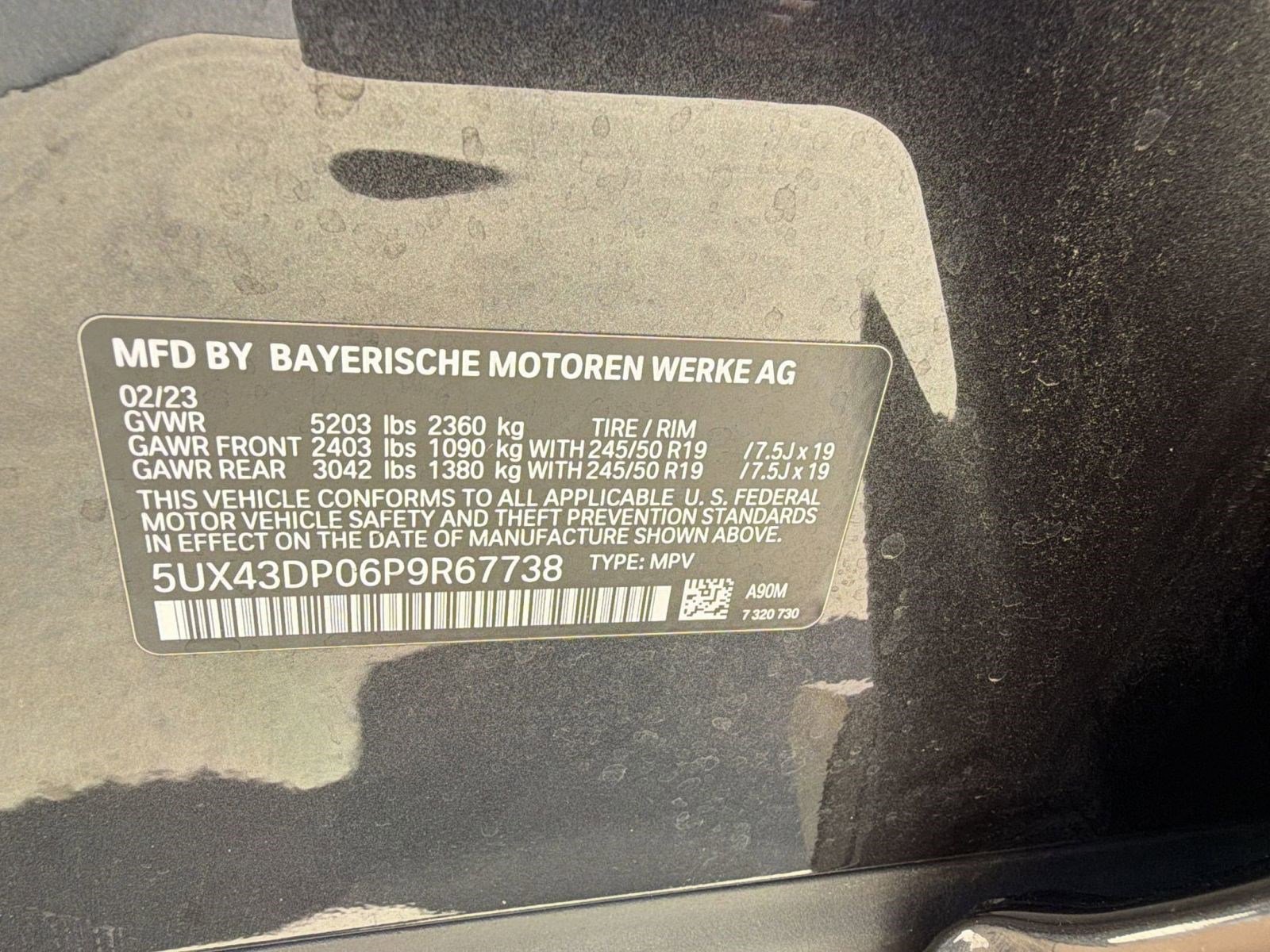 Certified 2023 BMW X3 sDrive30i w/ Premium Package RWD image 20