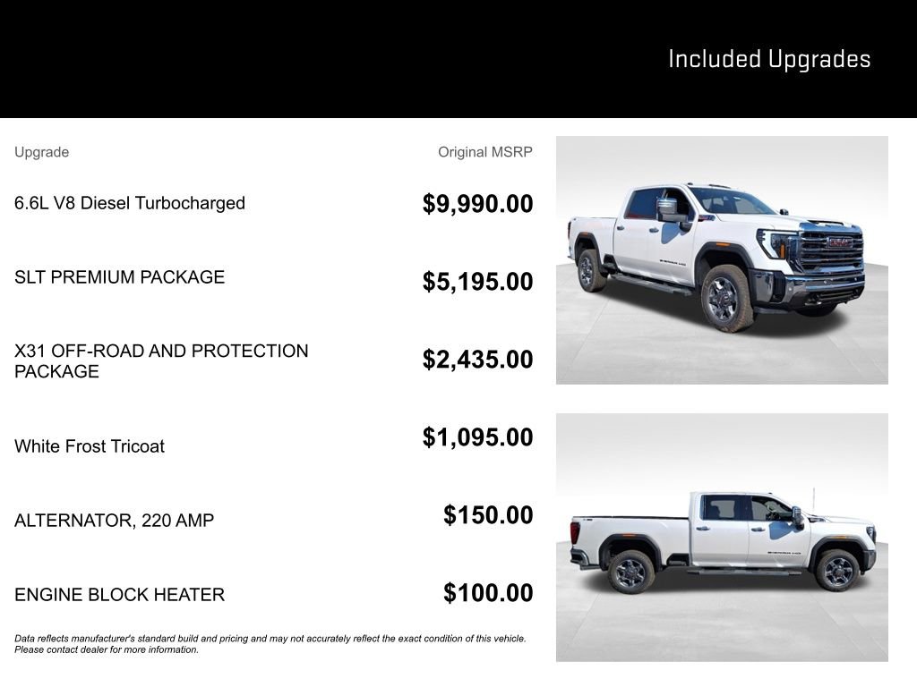 New 2025 GMC Sierra 2500 SLT w/ SLT Premium Package image 8