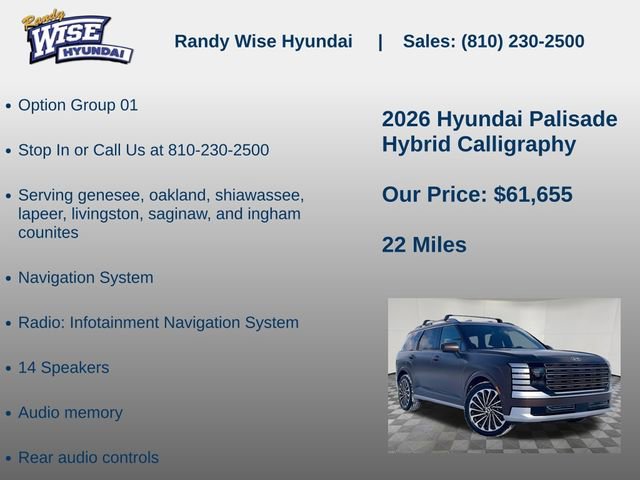 New 2026 Hyundai Palisade Calligraphy AWD/4WD image 5