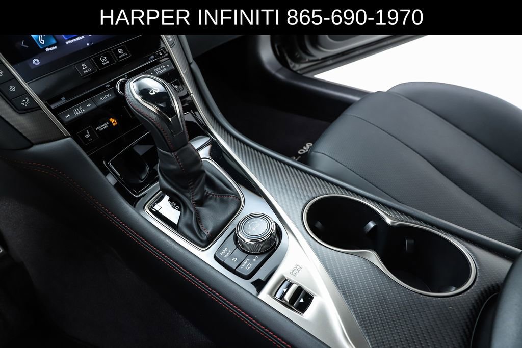 Used 2022 INFINITI Q60 Red Sport 400 w/ Cargo Package AWD/4WD image 58