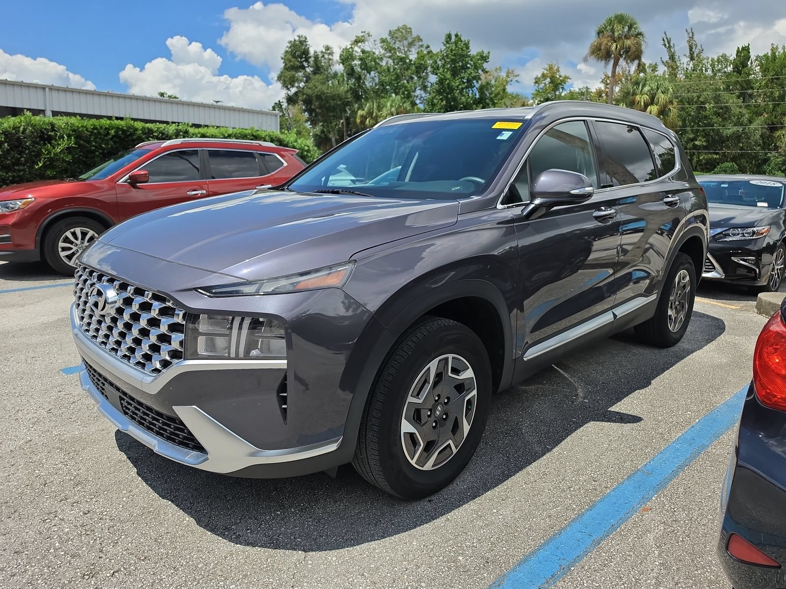 Used 2022 Hyundai Santa Fe Blue AWD/4WD image 7