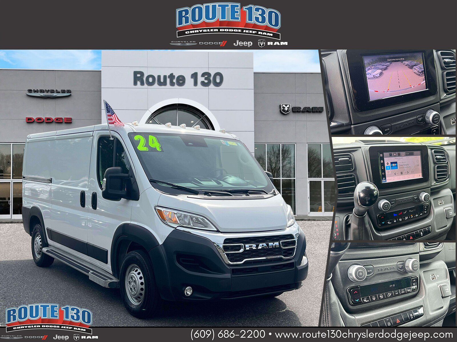 Used 2025 RAM ProMaster 2500 w/ U-Haul Equipment Group FWD image 1