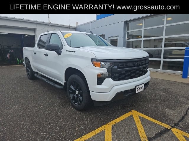 Used 2024 Chevrolet Silverado 1500 Custom w/ LPO, Dark Essentials Package AWD/4WD image 2
