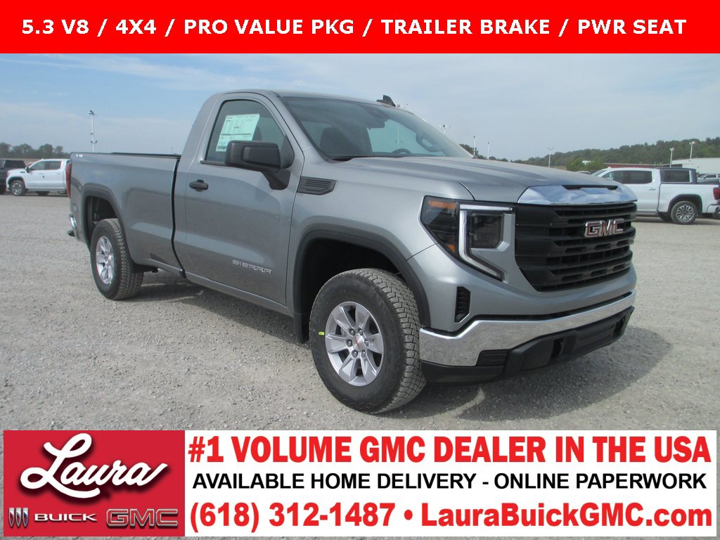 New 2026 GMC Sierra 1500 Pro w/ Pro Value Package
