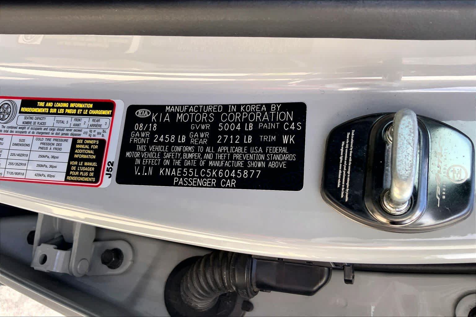 Used 2019 Kia Stinger GT2 RWD image 35