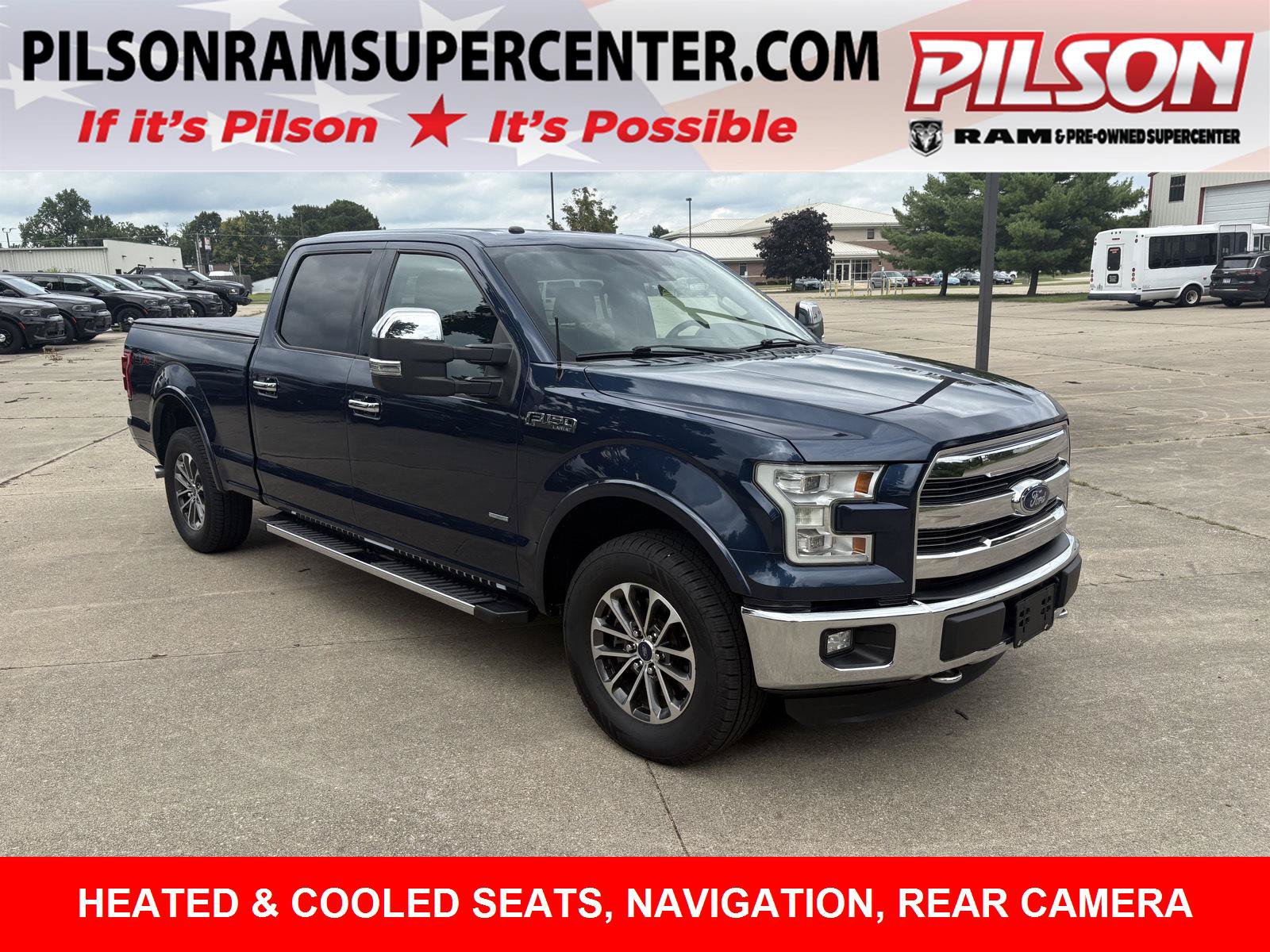 Used 2016 Ford F150 Lariat w/ Equipment Group 502A Luxury
