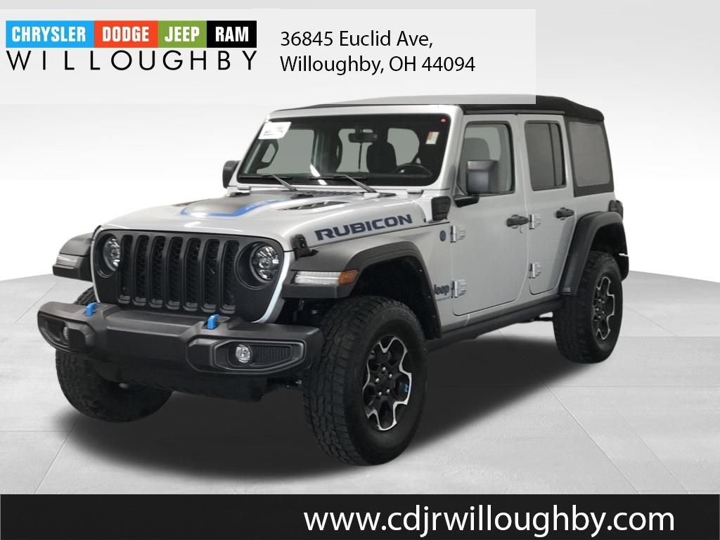 Used 2023 Jeep Wrangler Unlimited Rubicon 4xe w/ Cold Weather Group