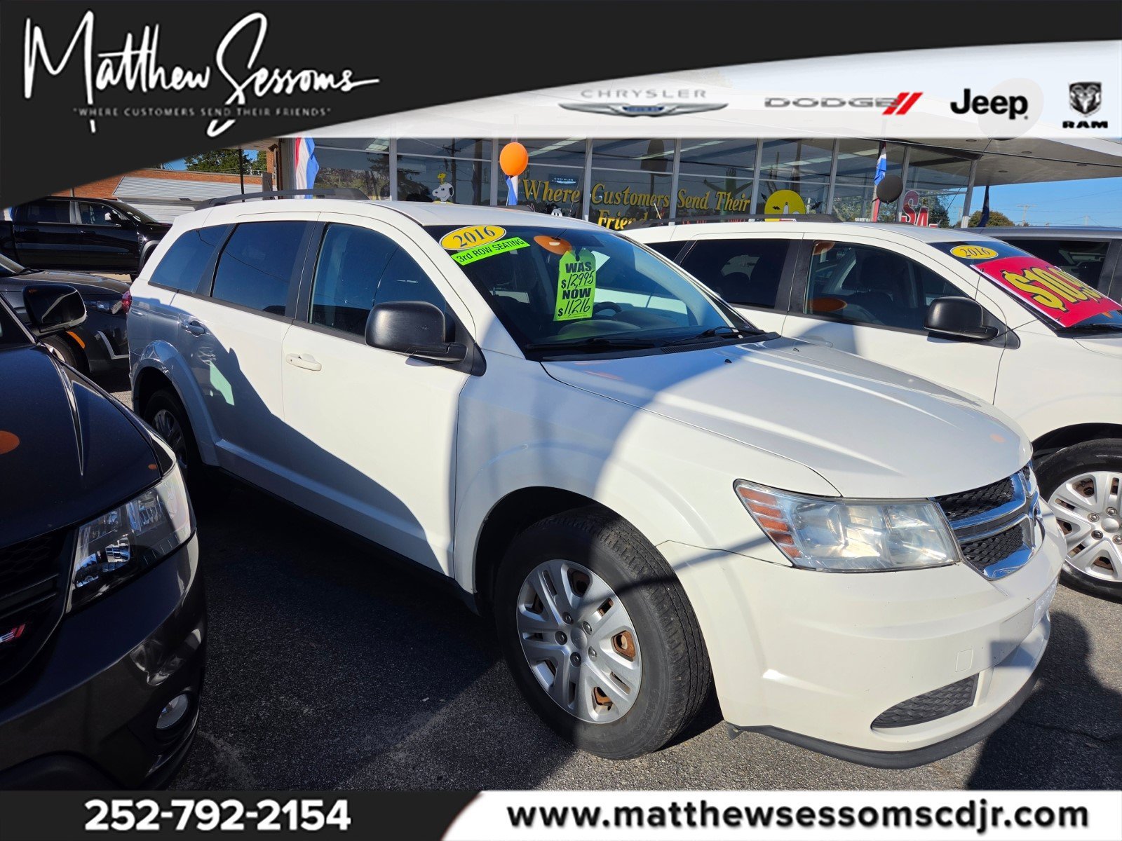 Used 2016 Dodge Journey SE