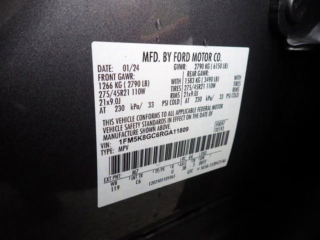 Used 2024 Ford Explorer ST w/ Equipment Group 401A AWD/4WD image 14