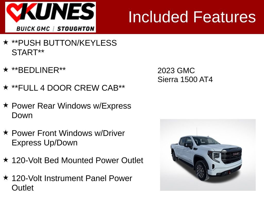 Used 2023 GMC Sierra 1500 AT4 image 3